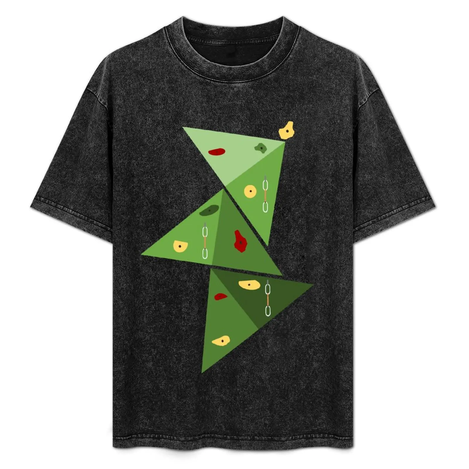 

Climbing Christmas Tree T-Shirt Outdoor Sports Lightweight Tee