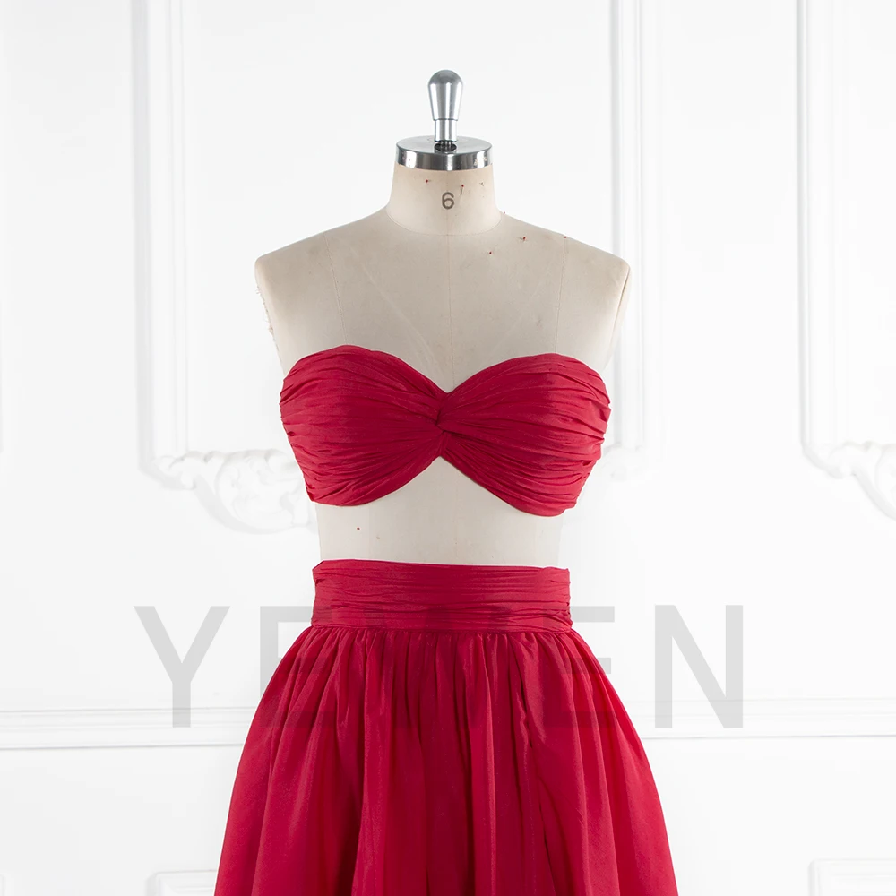 2 Piece Set Special Event Dress Glam Gown Vestidos De Fiesta YW251039