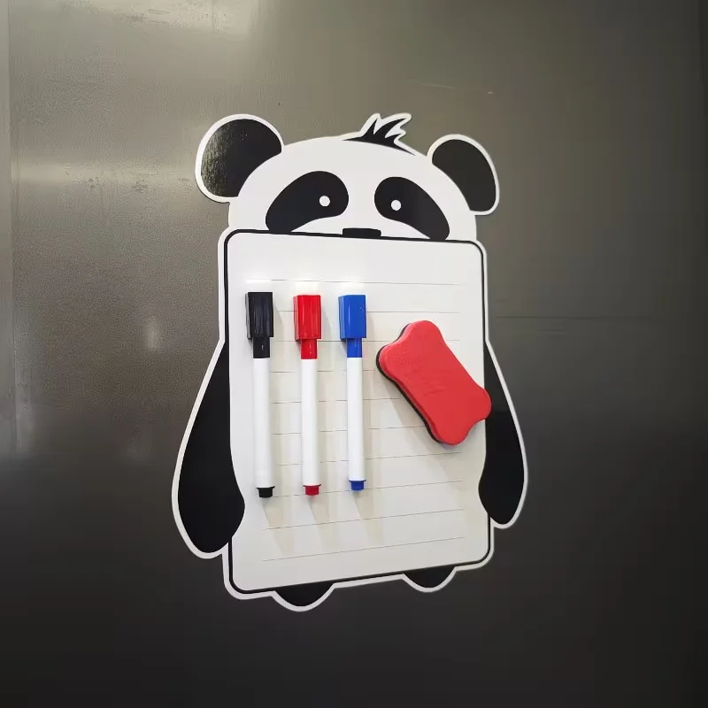 quadro-magnetico-fofo-de-panda-quadro-de-notas-apagavel-para-geladeira-com-3-marcadores-e-apagador