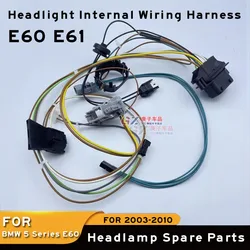 For 2003-2010 BMW 5 Series E60 E61 Headlight Wiring Harness 525 Headlight Wiring 523 Headlight Wiring Set