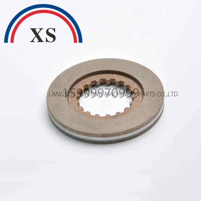 KOMORI 17 TEETH BRAKE MOTOR FRICTION PLATE PRINTING MACHINE PARTS THICKNESS 11mm EXTERNAL DIAMETER 95 mm HIGH QUALITY