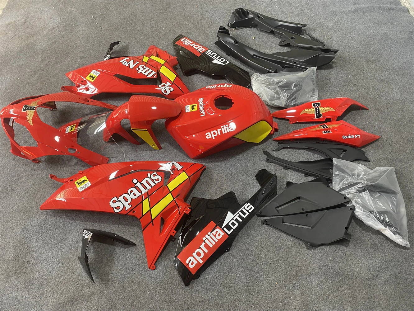 Full Body Kits for RS125 2006 - 2011 Fairings for Aprilia RS 125 2007 Fairings for Aprilia RS 125 08 09