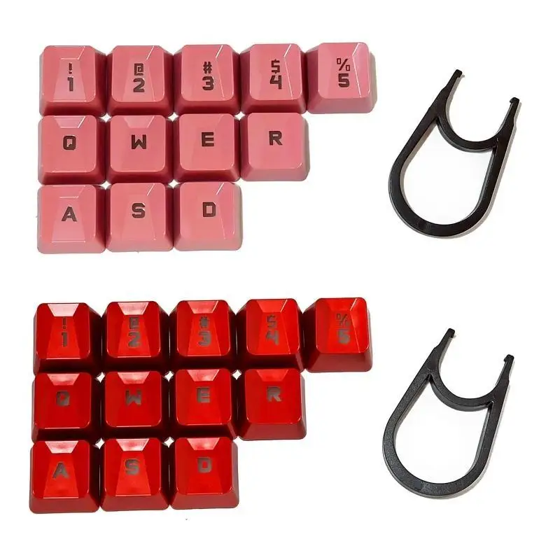 652F Bacllit Keycap for G413 G910 G810 G310 G613 K840 Romer-G Mechanical Keyboard for Key Caps Bump Keycaps 12PCS/Pack