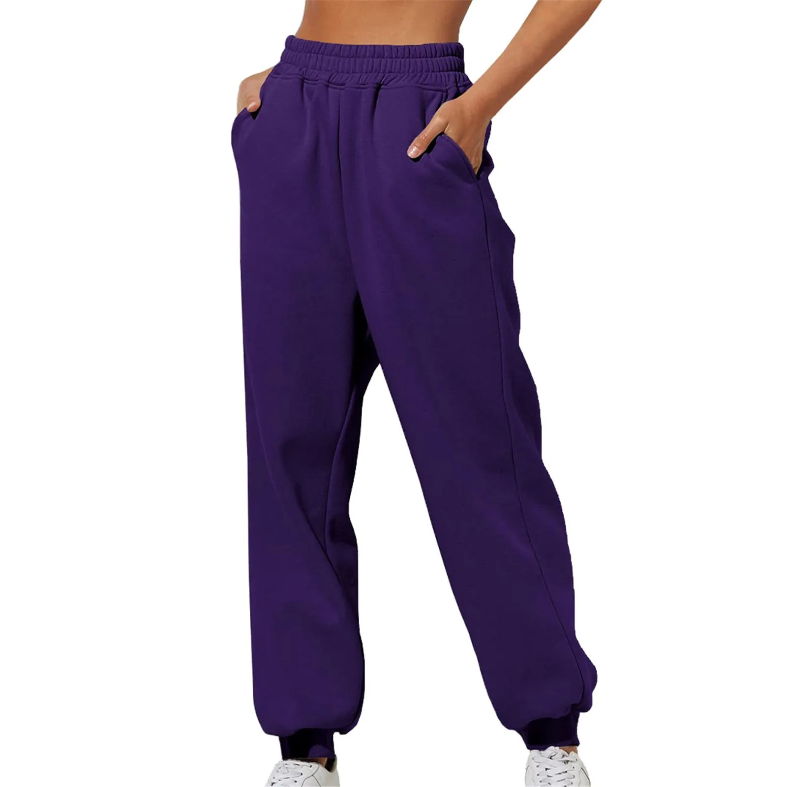 Women's Thin High Waisted Loose Sweatpants Comfortable High Waisted Jogging Pants With Pockets Women Pant Yoga Pants for Women