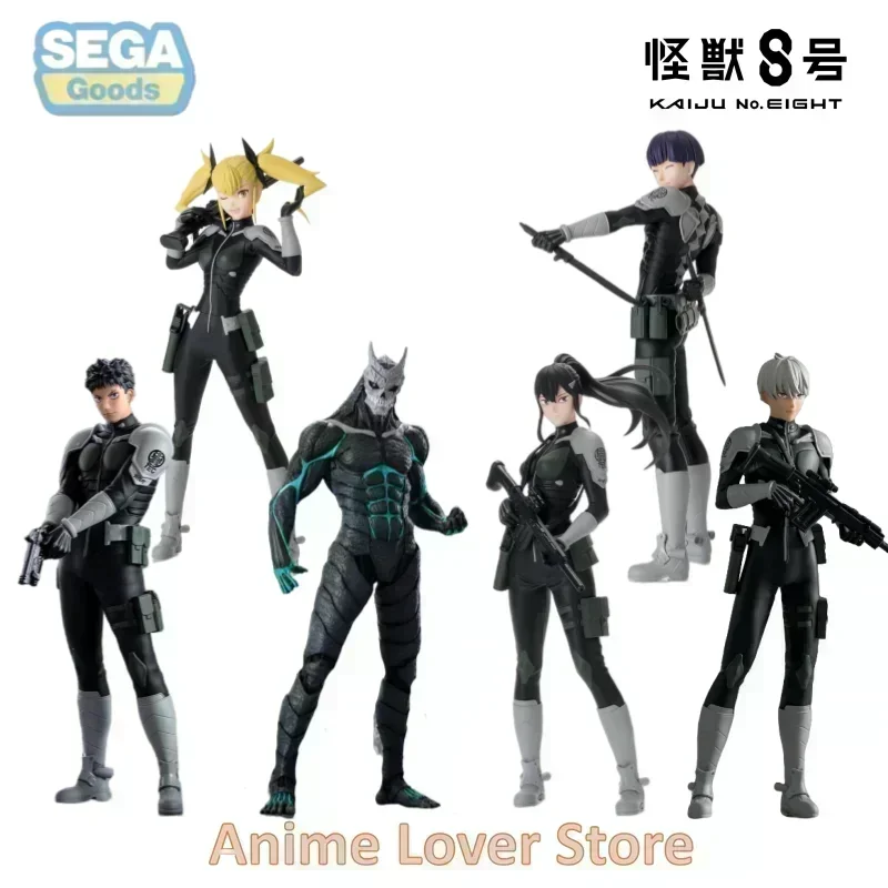 In Stock SEGA Original Luminasta Kaiju No. 8 Hibino Kafka Ashiro Mina Reno Ichikawa Shinomiya Kikoru Soushirou Anime Figure Toys