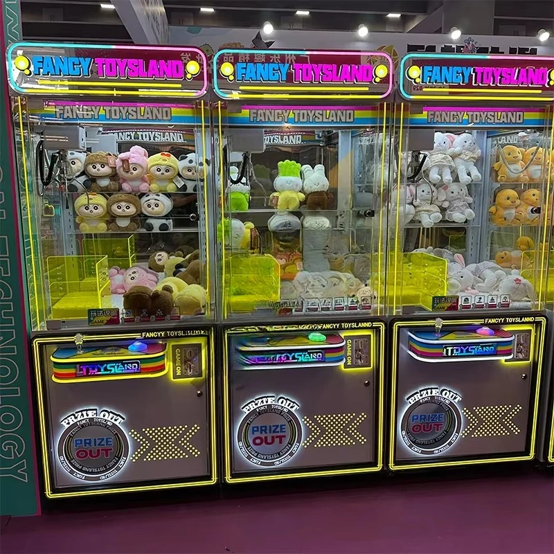 Coin Operated Doll Claw Machine Kids Toy Commercial Arcade Plush Crane Prize Claw Machine