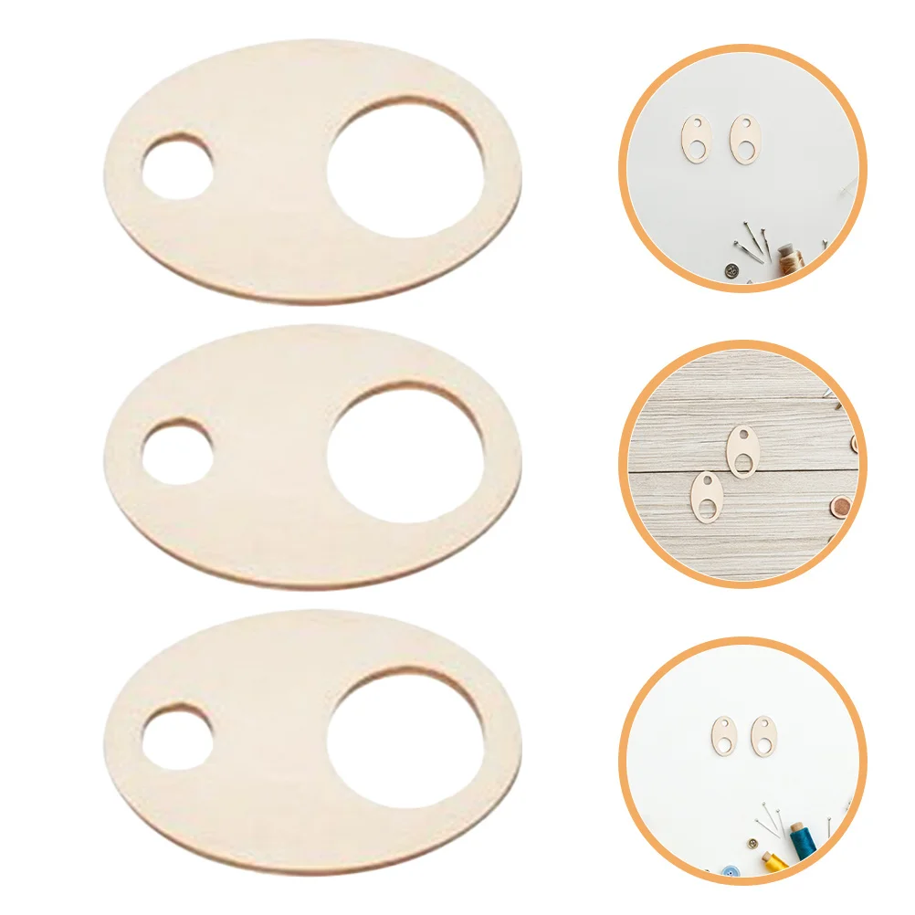 

100 шт. деревянный органайзер для вышивки нити уникальный дизайн прочный доступ к деревянной строительке для рукоделия