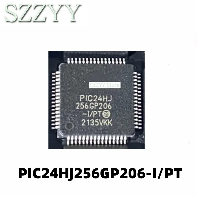 5PCS PIC24HJ256GP206-I/PT QFP64 encapsulated embedded microcontroller chip