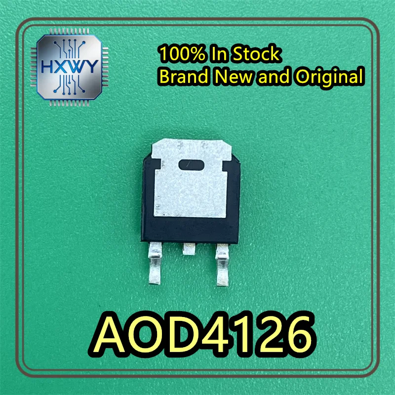 (3/10 pcs) AOD4126  D4126  TO-252 package  Programmable logic device  100% brand new  In stock fast dispatch