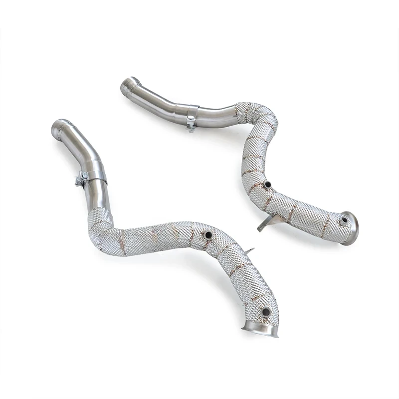 

Stainless Steel High Performance Insulated Exhaust Downpipe C63 C63S W205 4.0T 2015-2020