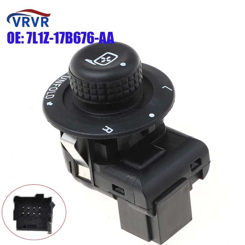 VRVR 7L1Z-17B676-AA 7L1Z17B676AA Rear Mirror Switch For Ford F-150 Expedition F-250 F-350 450 550 Lincoln 9L1T-14B003-AA37A6