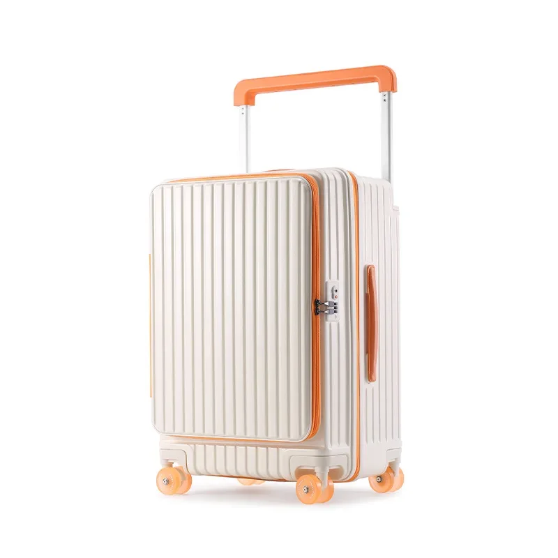 

Side open suitcase Large capacity suitcase expandable