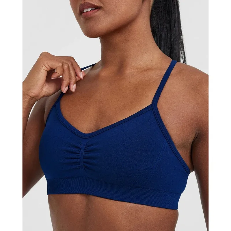 

Womens Sports Bra Open Back Workout Yoga Top Workout Bras Yoga Bras Halter Top for Yoga Gym Workout Fitness