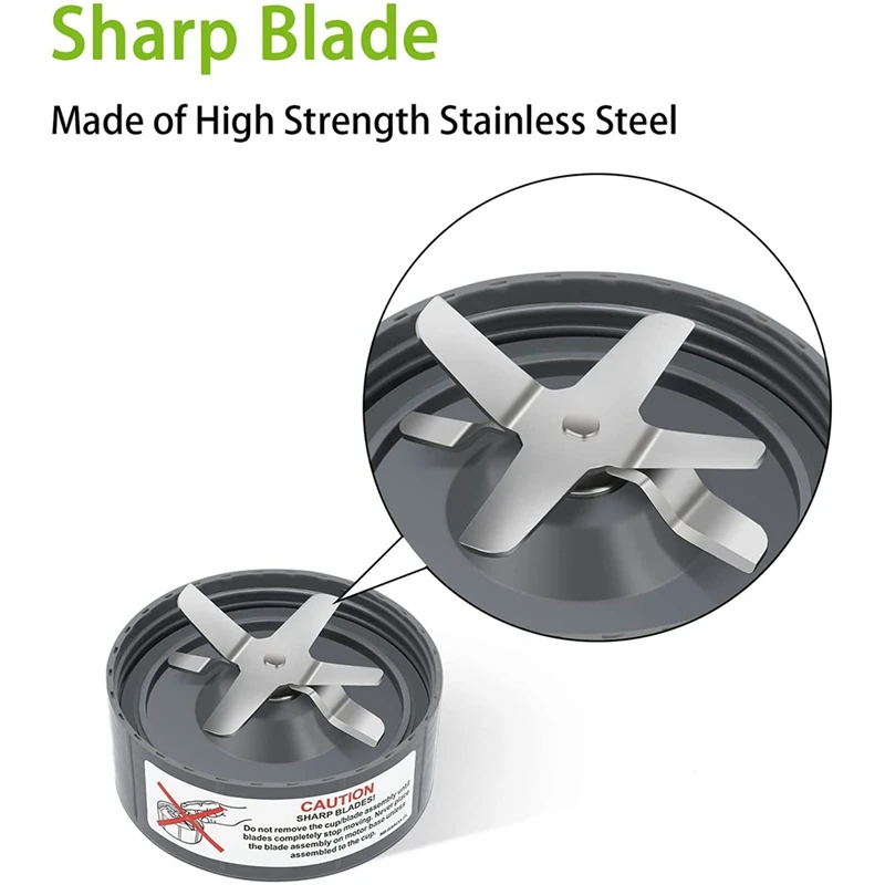 قطع غيار مناسبة لملحقات أكواب خلاط شفرة نوتري بوليت 600 وات 900 وات