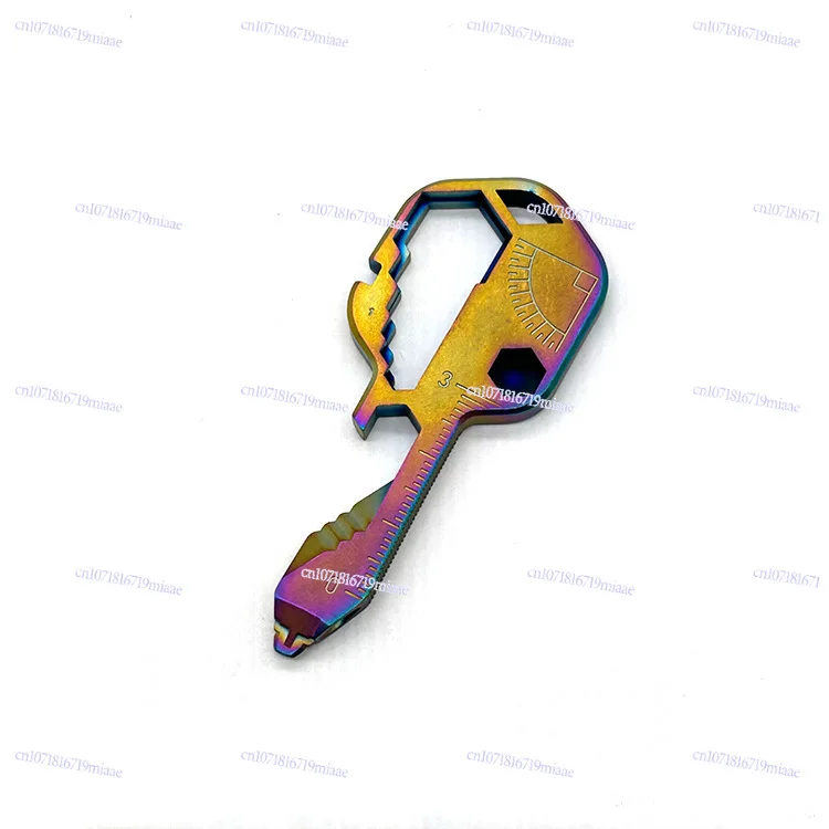 

Outdoor Portable Key Screwdriver Bottle Opener Outdoor Universal Tool Wrench Keychain EDC Tool