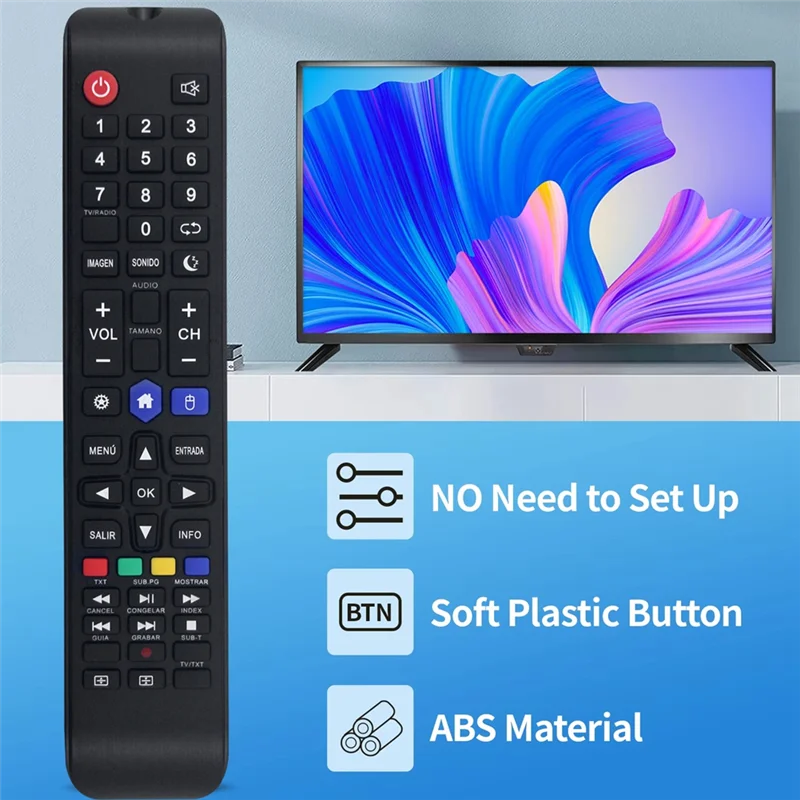 【Gorąca sprzedaż!】Pilot zastępczy do TD SYSTEMS K50DLJ11US.K32DLJ12HS.K40DLJ12FS K43DLJ12US.K45DLJ12US.K50DLJ12US.K58DLJ12US SMART T