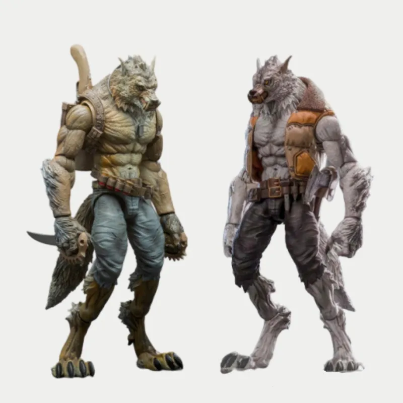 

21cm 1/12 Scale MU-FP002 MU-FP002W Werewolf Vereran William Anime Action Figure Collectible Model Toy Kid Christmas Gift