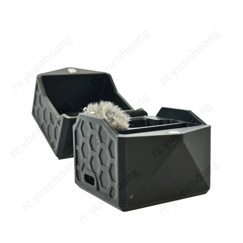 1PCS For DJI Mic Mini 2 Wireless Mic Mobile Version Magnetic Flip Cover Storage Case 3D Printed Portable Carrying Charging Box