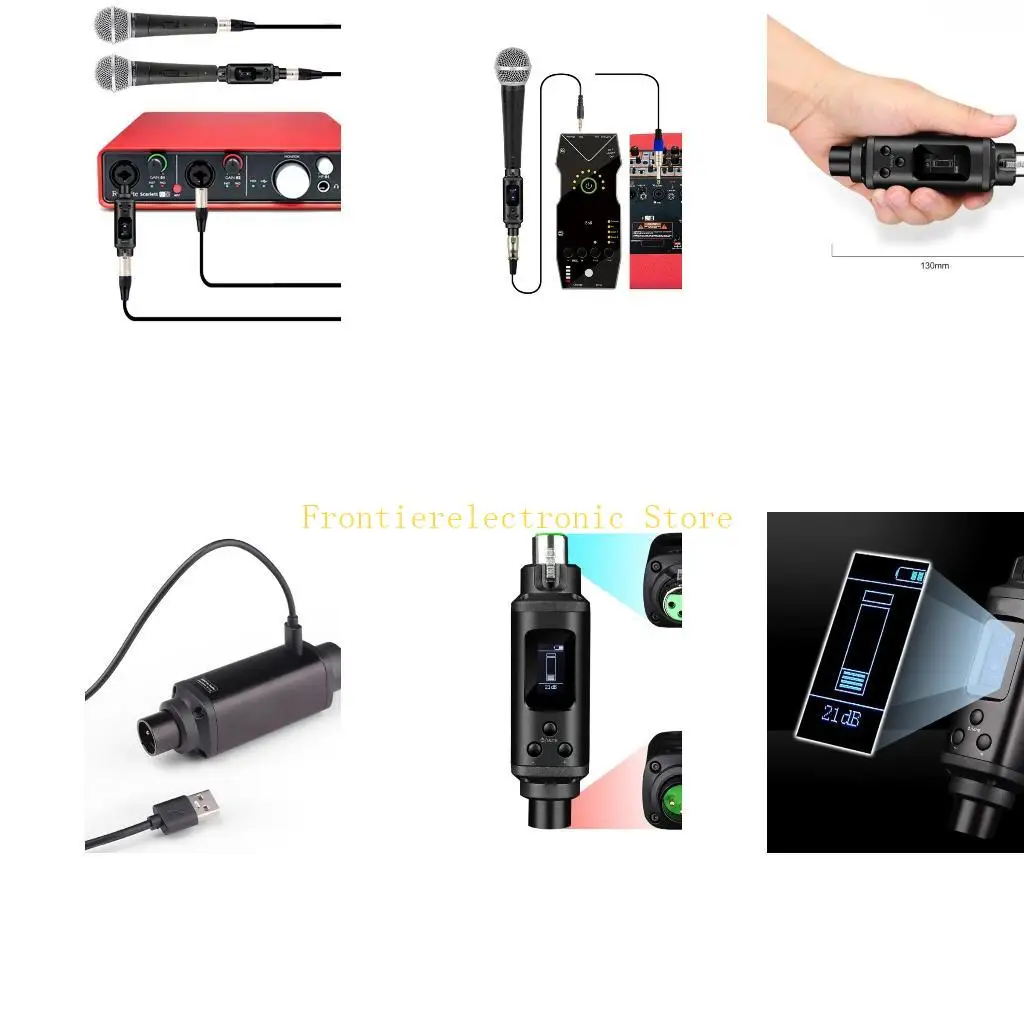 

G8DB Professional Microphone Preamplifier Microphone Amplifier Only for Dynamic Mics Preamplifier for Live Streamers