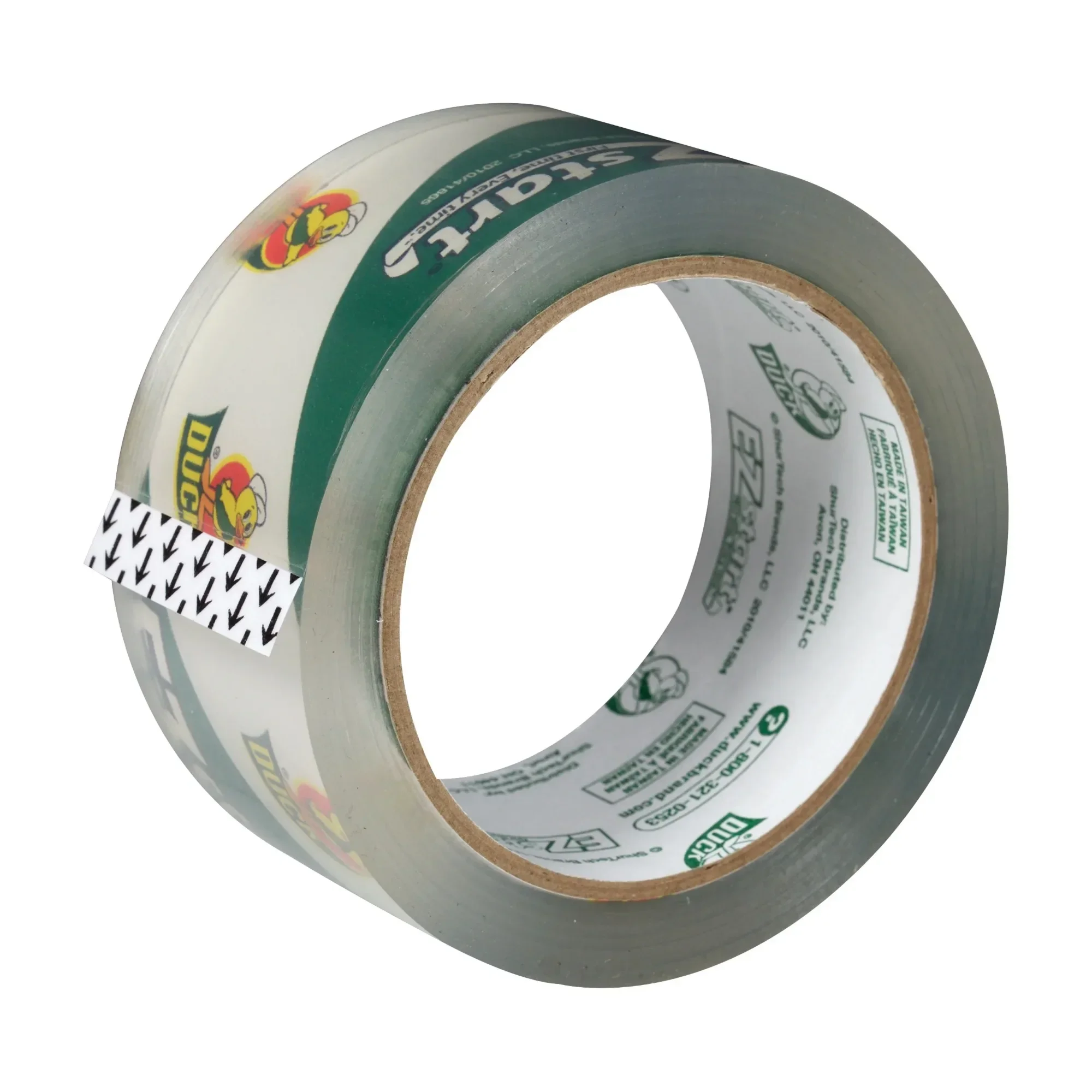 Clear Packaging Tape, 1.88 in. x 55 yd., 8 Rolls