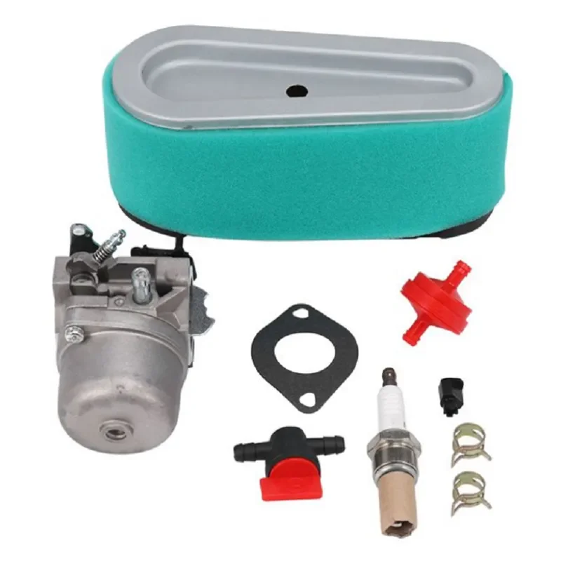 Garden Carburetor for 799728 498027 499161 498231 494502 Replacement Kit Compatible with Lawn Mower Engine Parts Set
