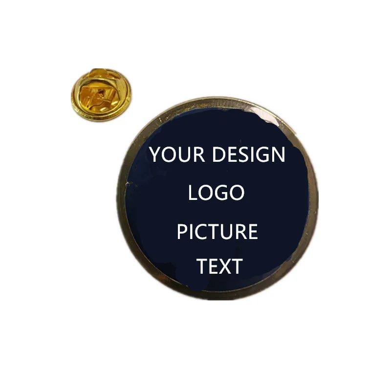Customize Logo/Photo Metal Brooch Football Basketball Sports Teams Friendship Pins Souvenir Morocco Uruguay Chile
