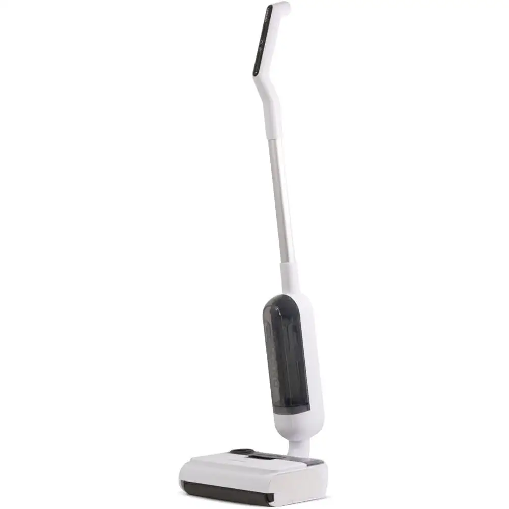 Detergente per pavimenti duri senza fili Mocio asciutto e bagnato Tempo di esecuzione di 80 minuti Leggero Silenzioso Autopulente Tecnologia bionica Mop elettrico 4 in 1