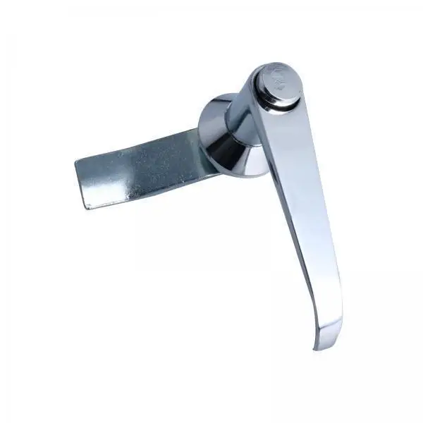 Handle Cabinet Lock Zinc Alloy Sturdy Replacement Cabinet Door Handle Lock for Distribution Box Cabinets