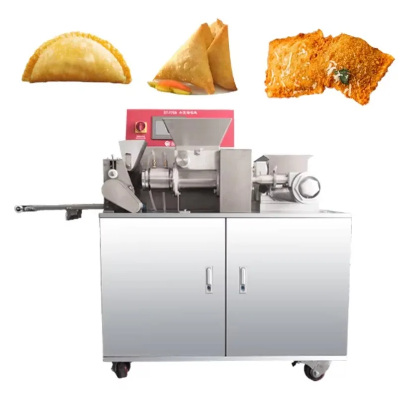 Máquina Automática para Hacer Samosas y Dumplings, Comercial, para Panadería, con Ingredientes de Harina de Maíz y Agua, Personalizable para Pasteles y Dumplings de Sopa