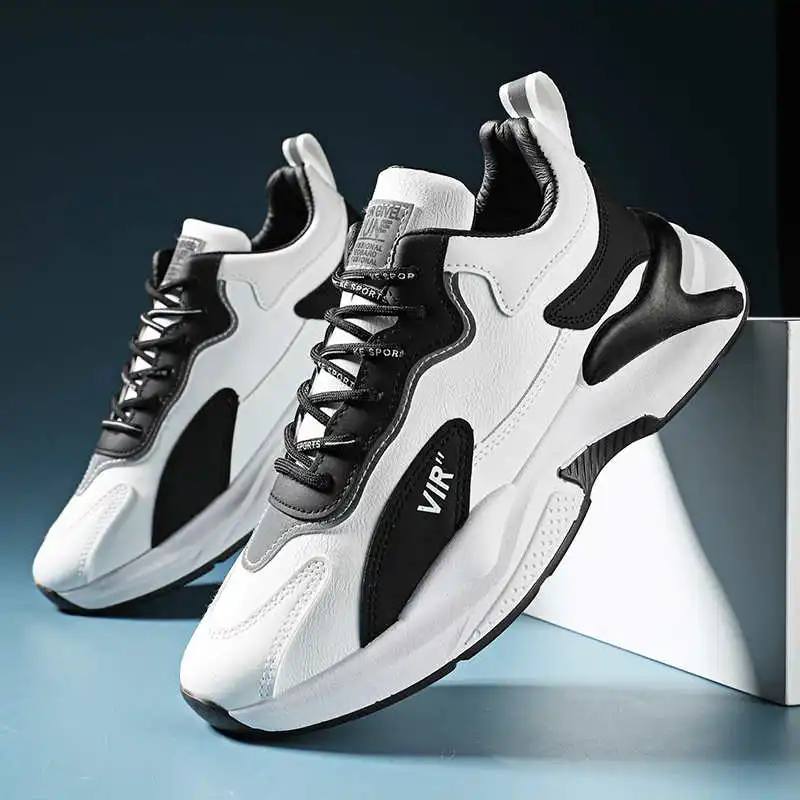 

Demi-season Round Foot Women's Tennis For Walking Casual Ergonomic Sneakers Woman Luxury Shoes Women Sport Runings Sports