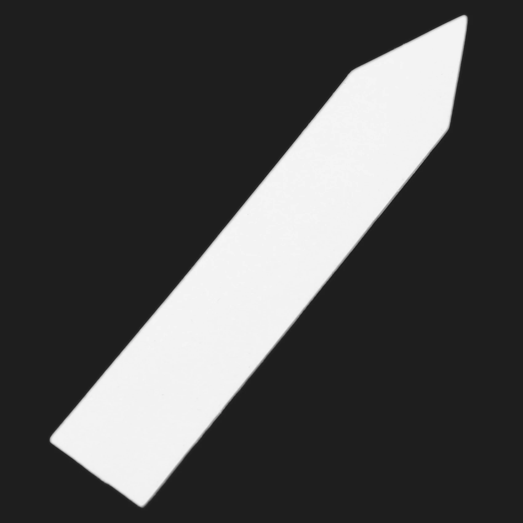 -A96P 1000 Pcs 4 Inch Plant Tags Garden Nursery Labels Plastic Pot Labels White