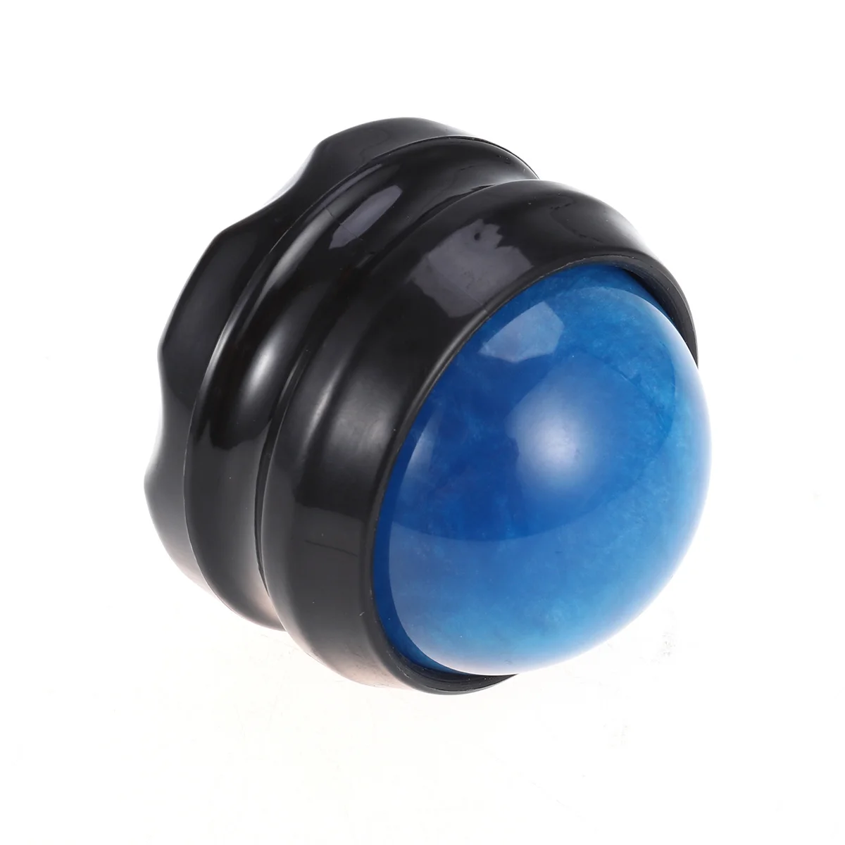 كرة تدليك اللياقة البدنية، أسطوانة تخفيف العضلات الزرقاء غير السامة للدورة الدموية، أداة علاج الألم الليفي العضلي #6