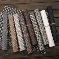 Waterproof PVC Coaster Placemat 45x30 Rectangular Placemat Decorative Bowl Mat Insulation Pad Table Mat Coaster posavasos
