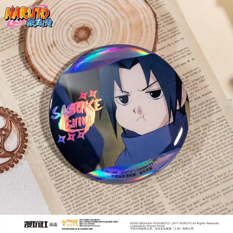 Naruto Sasuke Jiraiya Obito Childhood Nohara Rin Hashirama Gaara Orochimaru Shisui China Official Authorization Cosplay Badge