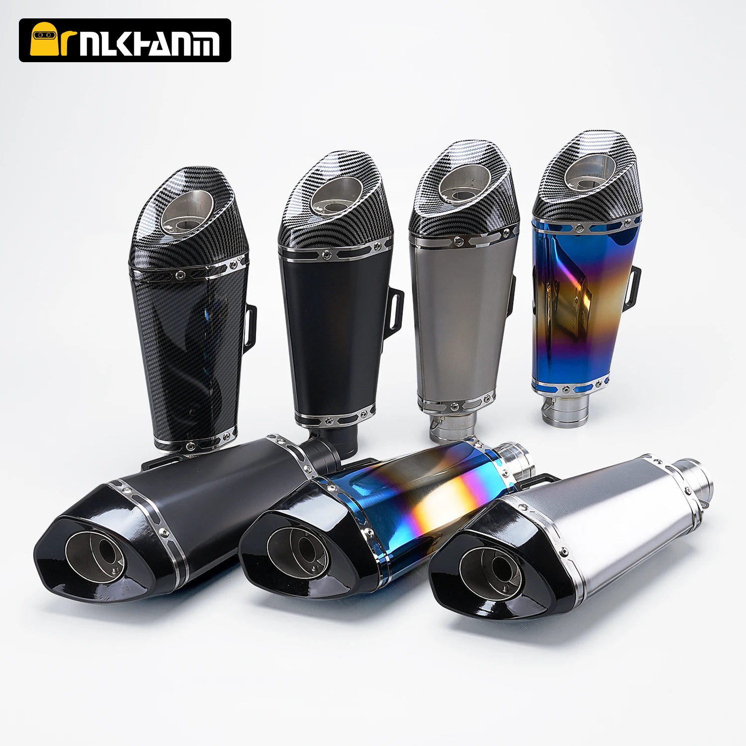 

Универсальная выхлопная система мотоцикла, модифицированный глушитель AK Escape с DB Killer для Z900 NINJA400 NK250