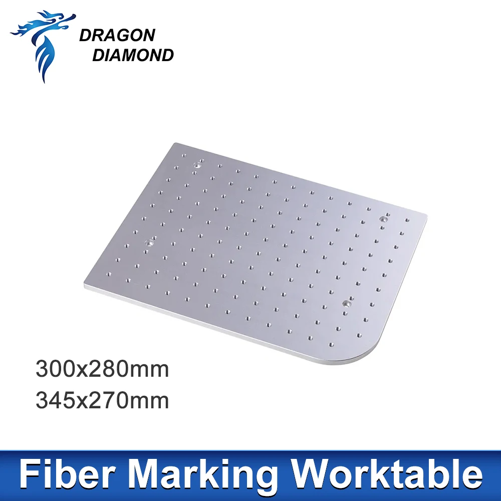 

Fiber UV CO2 Metal Marking Worktable Aluminum Working Platform 320*280mm & 345*270mm For Co2 Fiber Laser Marking Machine