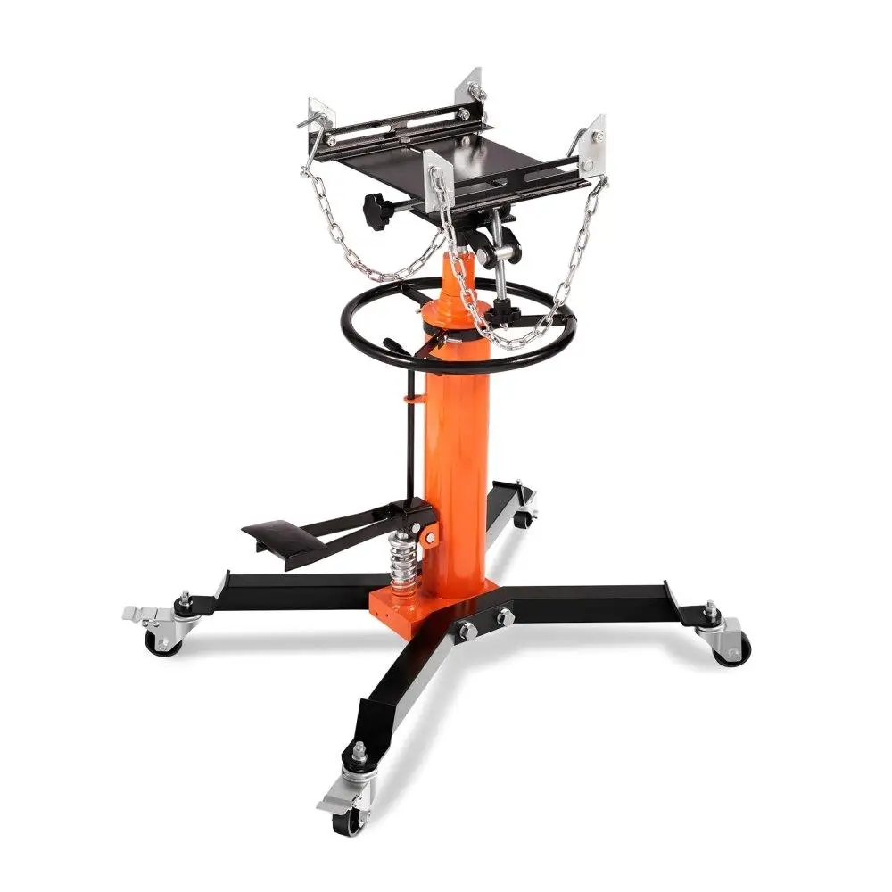 

Hydraulic Transmission Jack 1322 lbs 360° Swivel Wheels For car Lift