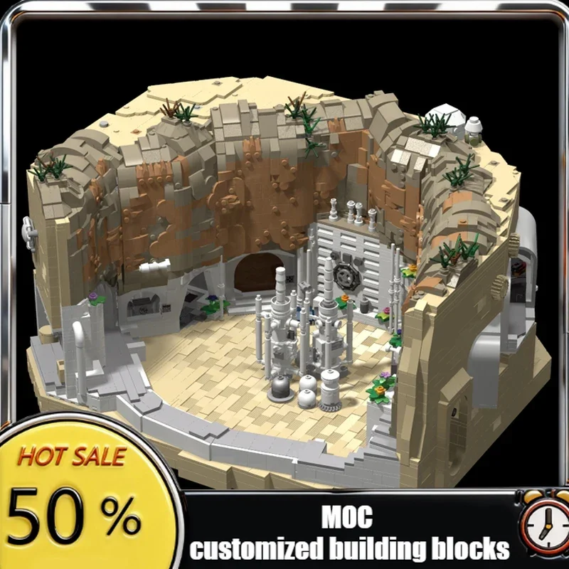 

5019PCS MOC star battle Movie scene MOC Tatooine Lars Homestead model diy creative ideas Child Toy Assembly Puzzle birthday Gift