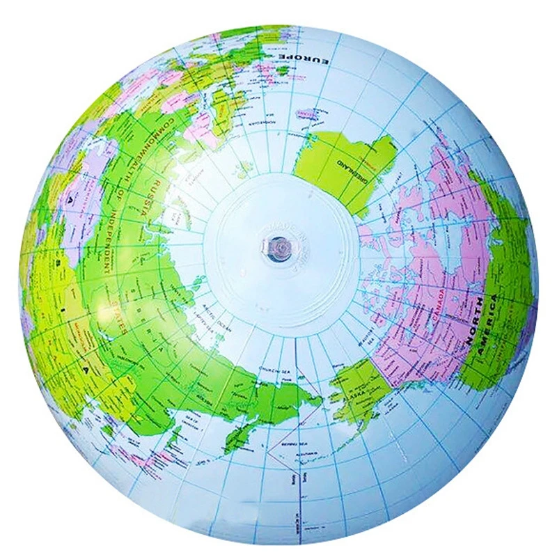 10Pcs 16 inch inflatable World globe Balloon Environmental protection PVC globes Party Favor