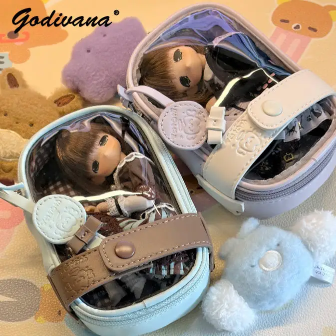 10cm Lunch Box Pain Bag Cotton Bjd Doll Baby Bags Japanese Style Student Girls Storage Pendant Mini Bags