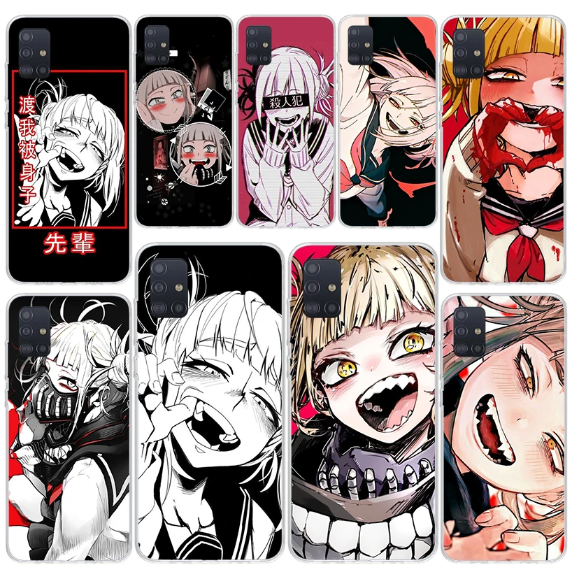 Himiko Toga Waifu Anime Soft Silicone Phone Case For Samsung Galaxy A50S A51 A70 A71 A41 A31 A21S A11 A10S A20E A30S A40 A6 A7 A