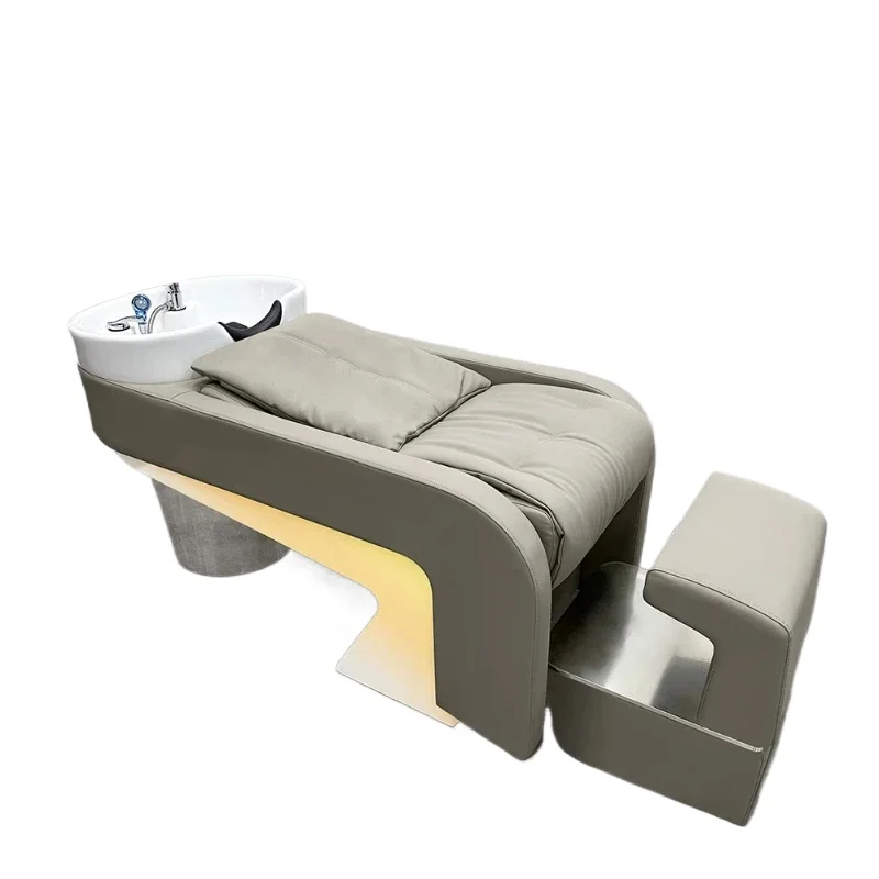 

Barber Shop Head Spa Professional Shampoo Chairs Lounge Comfort Shampoo Chairs Water Circulation Cabeceiras Hairdressing