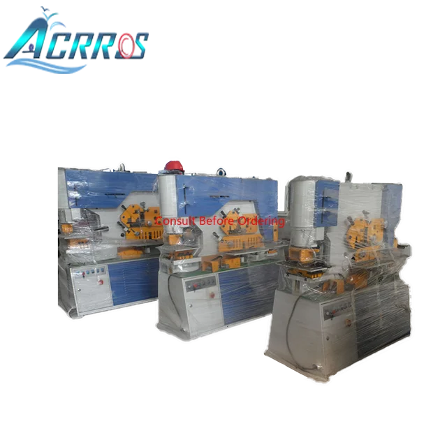 Máquina de perfuração e cisalhamento de metal do CNC do trabalhador hidráulico Q35Y20