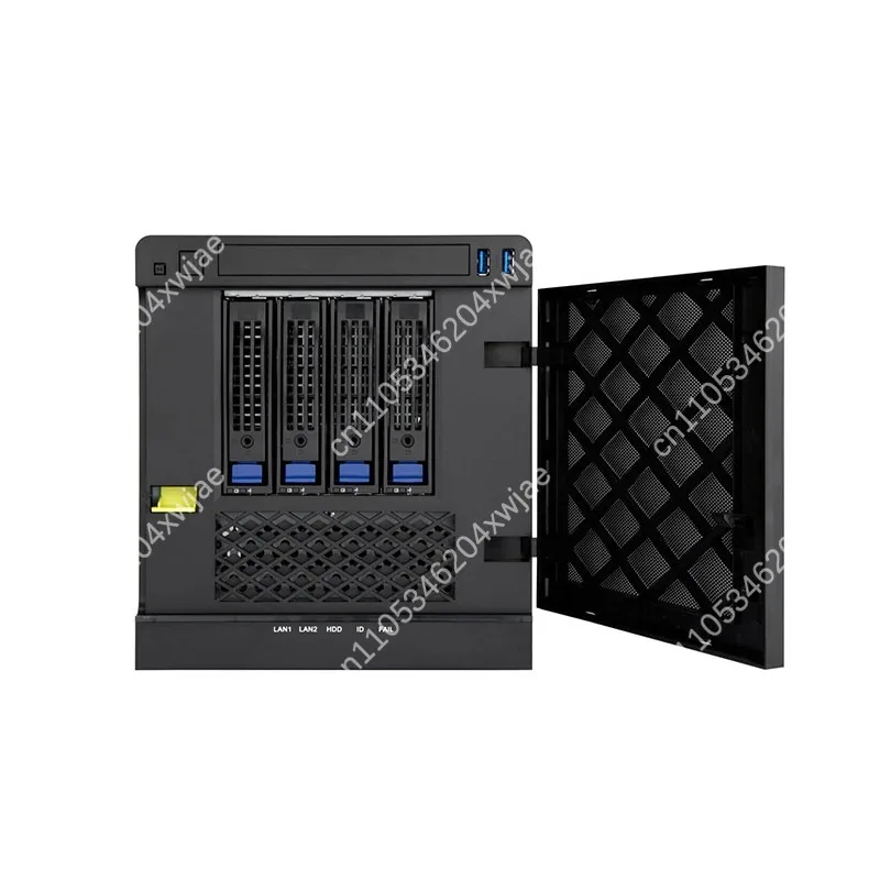 S04 Mini ITX NAS Case 4 Disk Expand To 6 Hot Swap Bay Home Storage Server Chassis