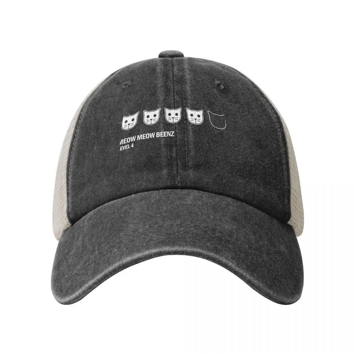 Meow Meow Beenz Level 4 Baseball Cap Snap Back Hat cute Vintage For Women Men's