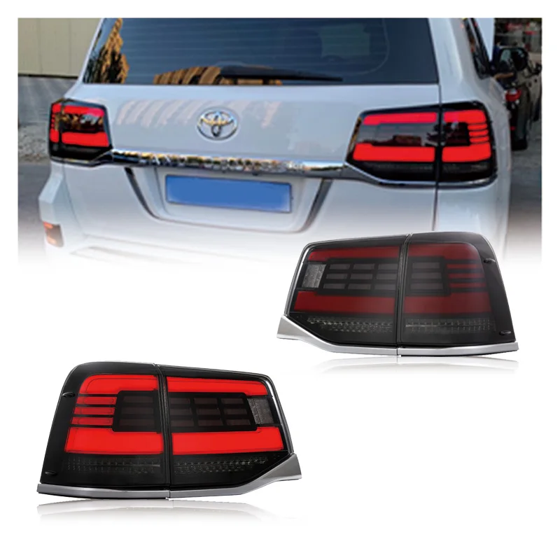 

Zhengwo Manufacturer Tail Lamp For Toyota Land Cruiser 2008-2021 Start Up Animation Sequential Back Lamp