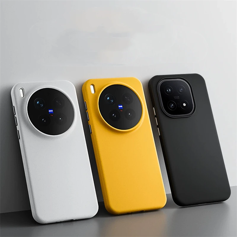 

Case For Vivo X300 Ultra X 300 Pro For MagSafe Magnetic Matte Rock Sand Back Cover Shockproof Bumper