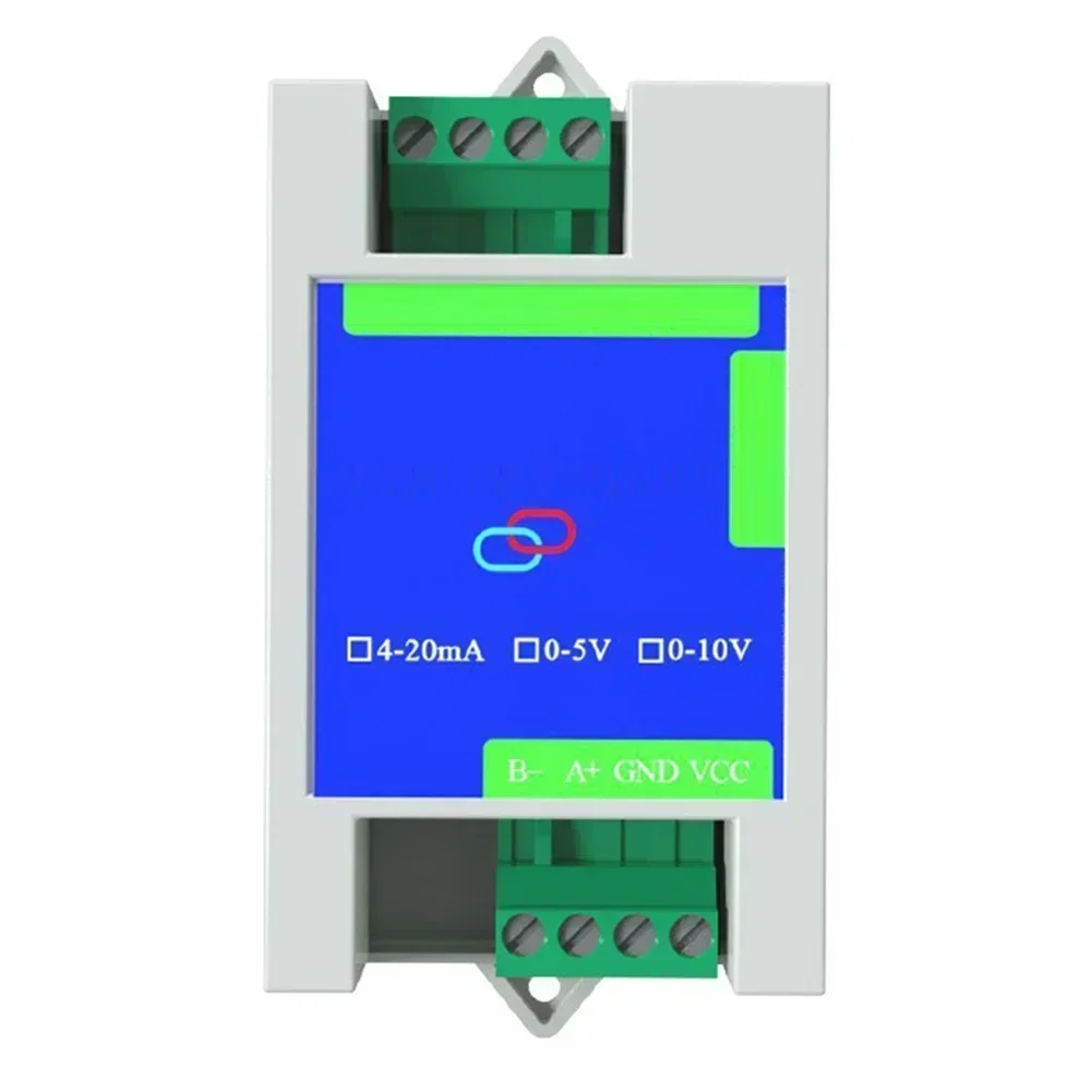 Modulo convertitore industriale da RS485 a analogico con 2/4 canali - per modulo convertitore da RS485 a analogico RTU