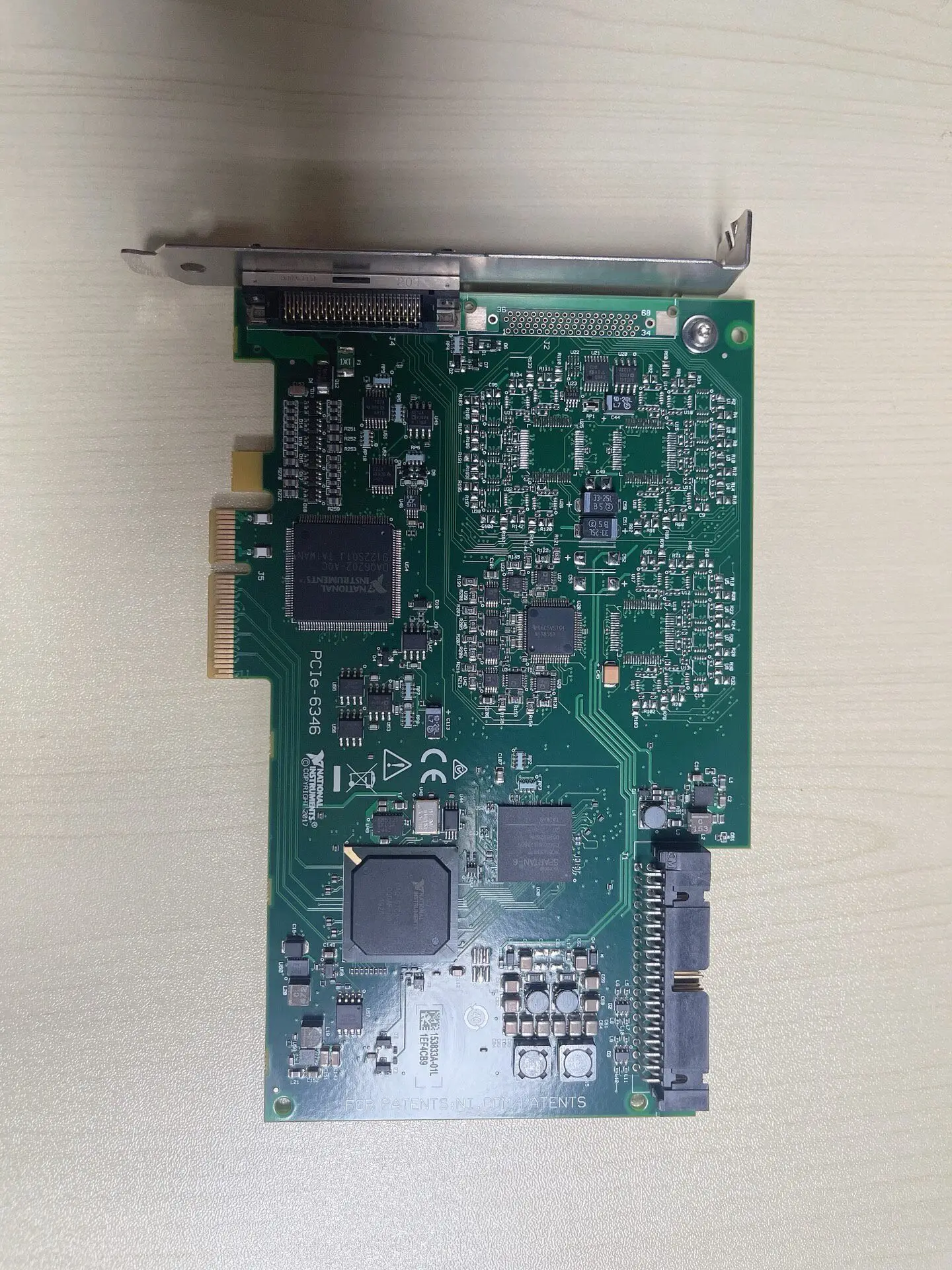 US NI PCIe-6346 Data Collection Card, PCIe Interface, 8A