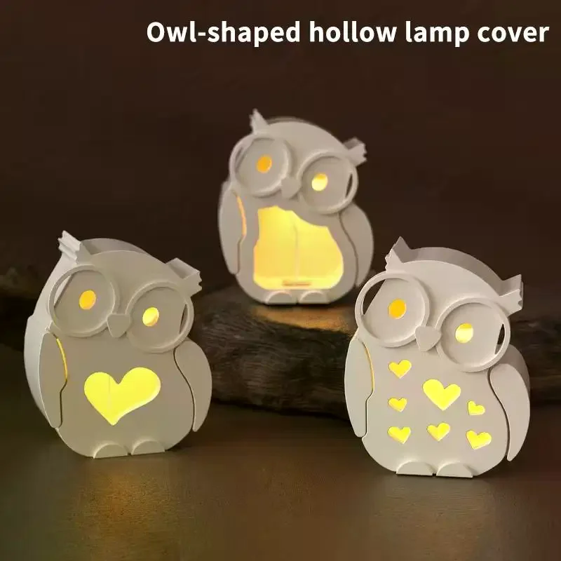 

7-piece Owl-shaped Silicone Mold Set, Suitable For DIY Making Of Plaster, Resin, Microceramic And Other Handicrafts.